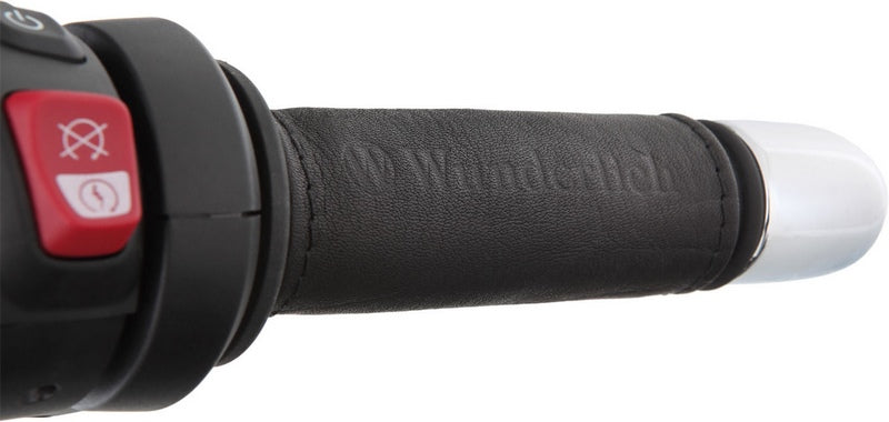 WUNDERLICH / ワンダーリッヒ ハンドル用レザースリーブ BMW R 18 - セット - ブラック | 18701-002