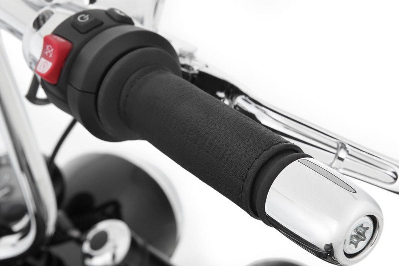 WUNDERLICH / ワンダーリッヒ ハンドル用レザースリーブ BMW R 18 - セット - ブラック | 18701-002