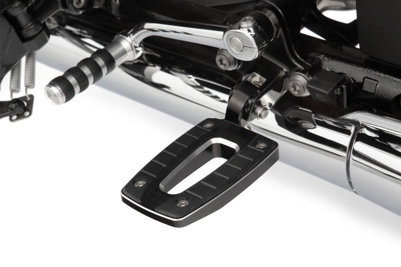 WUNDERLICH / ワンダーリッヒ ERGO-COMFORT ロワーフットレスト - フットボード無しモデル用 - ブラック | 18800-002