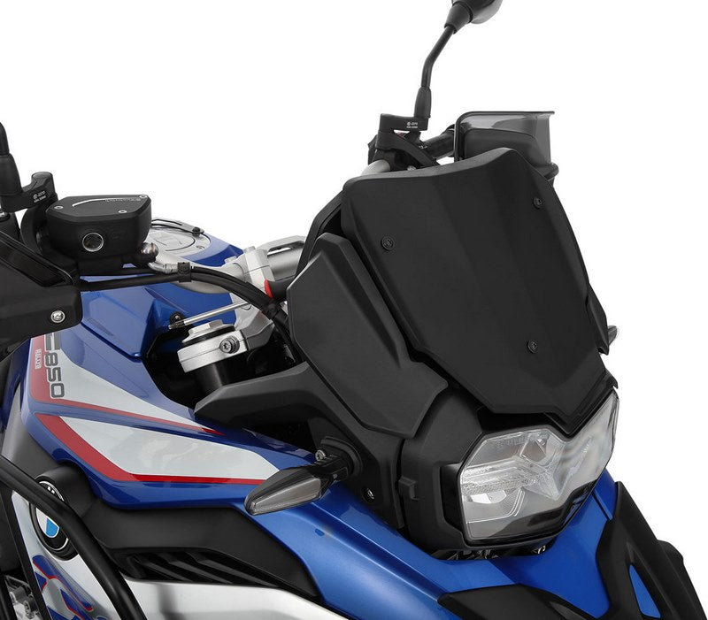 Wunderlich Windschild»FLOWJET« - matt black | 20231-002