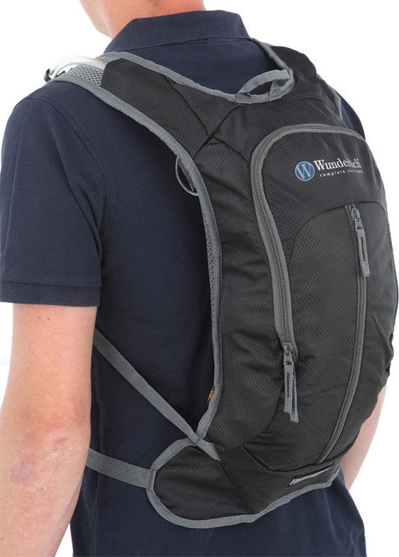 Wunderlich / ワンダーリッヒ Sports バックパック Move ドリンキングシステム付き ブラック | 20862-202