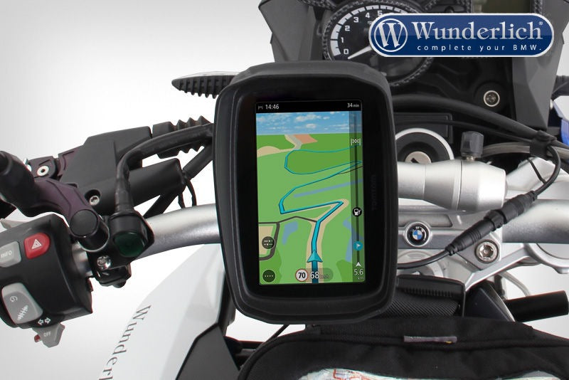 Wunderlich / ワンダーリッヒ Glare Shield TomTom Rider upright - black | 21071-102