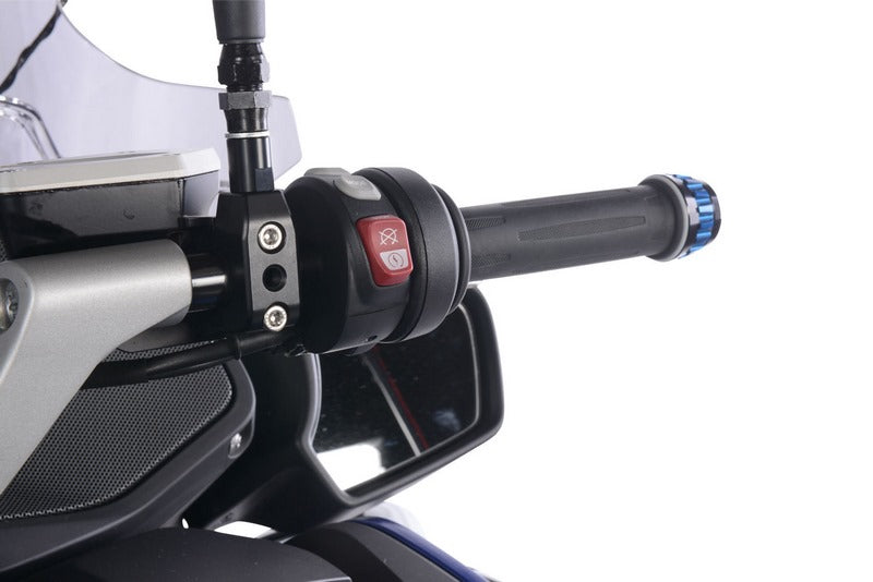 Wunderlich / ワンダーリッヒ Mirror Clamp For Additional Mirror (Set) - Black | 21211-102