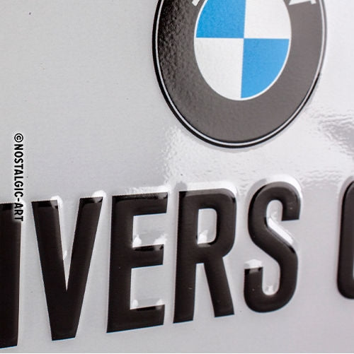 WUNDERLICH / ワンダーリッヒ メタルサイン BMW Drivers Only 20 x 10 cm | 25320-206