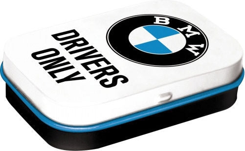 WUNDERLICH / ワンダーリッヒ Nostalgic Art製 ピルケース ホワイト BMW Drivers Only | 25320-900