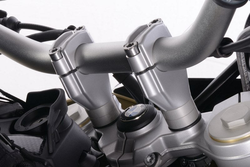 Wunderlich / ワンダーリッヒ Handlebar Riser Ergo - 20Mm - Silver | 25800-011