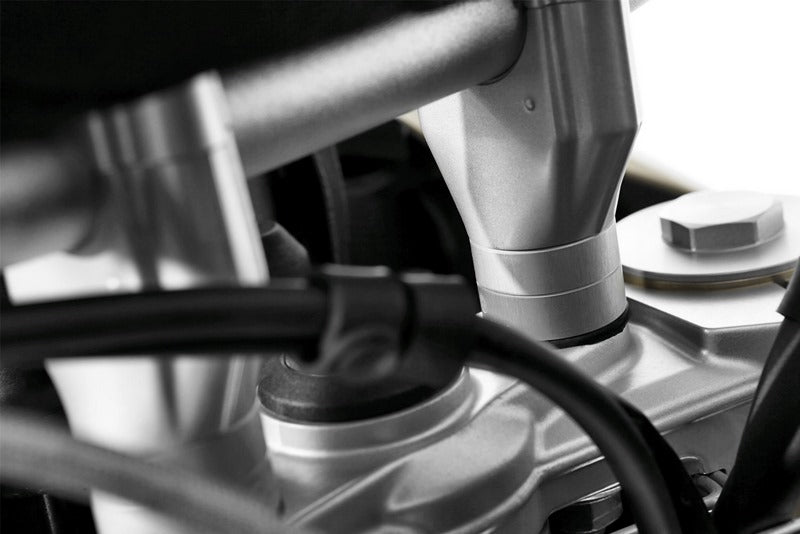 Wunderlich / ワンダーリッヒ Handlebar Riser Ergo - 20Mm - Silver | 25800-011