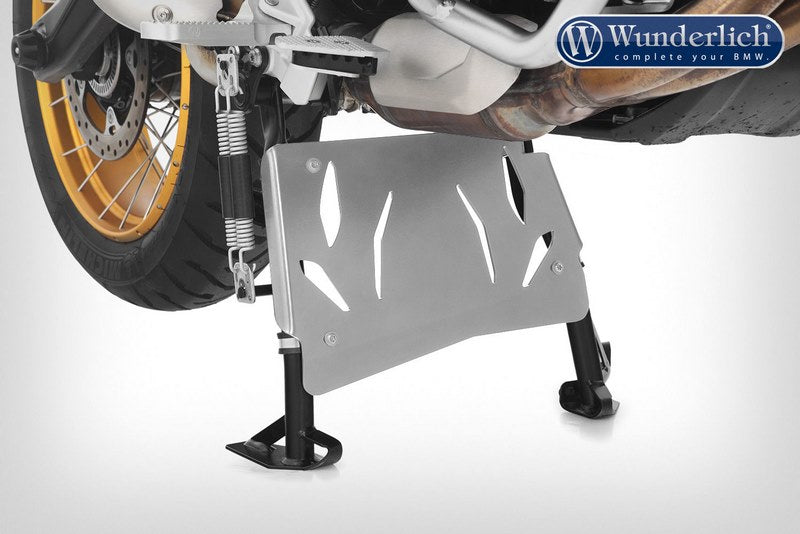 Wunderlich centre stand protection plate - silver | 25852-001