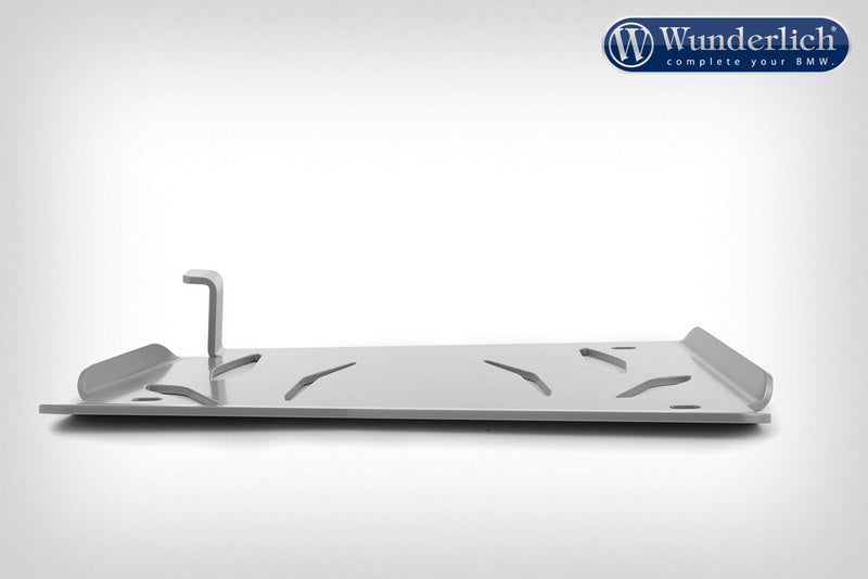 Wunderlich centre stand protection plate - silver | 25852-001