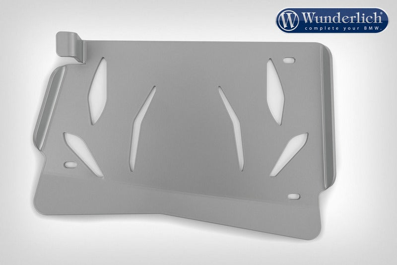 Wunderlich centre stand protection plate - silver | 25852-001