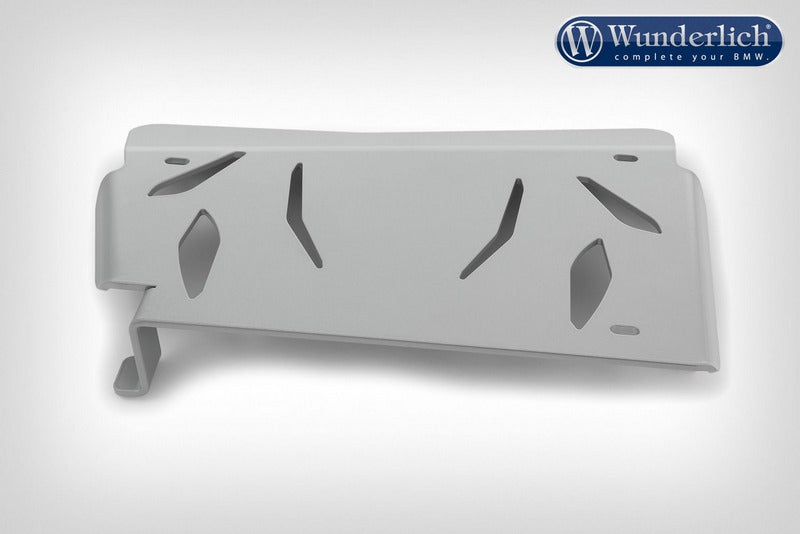 Wunderlich centre stand protection plate - silver | 25852-001