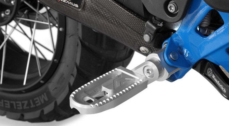 WUNDERLICH / ワンダーリッヒ スリーブキット EVO1 rider Vario フットレスト用 - シルバー | 25919-000
