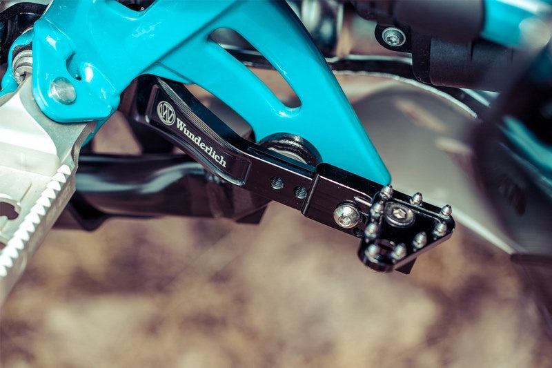 Wunderlich / ワンダーリッヒ Adjustable Foot Brake Lever - Black | 26221-003