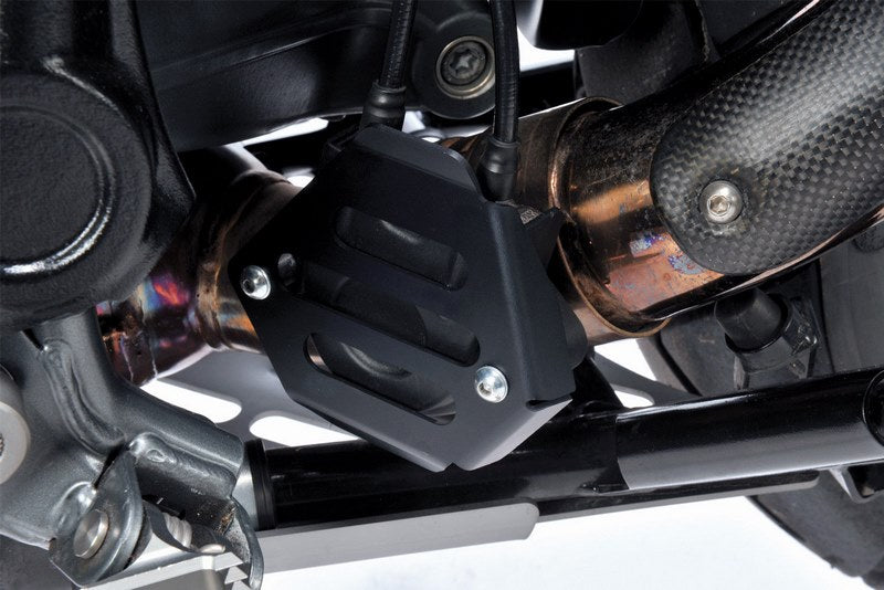 Wunderlich / ワンダーリッヒ Exhaust Flap Cover - Black | 26930-002