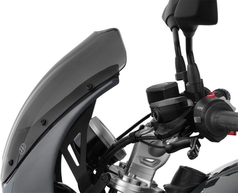 Wunderlich / ワンダーリッヒ Sport Screen For Head Light Fairing Trophy And Daytona - Standard - Smoked Grey | 30470-212