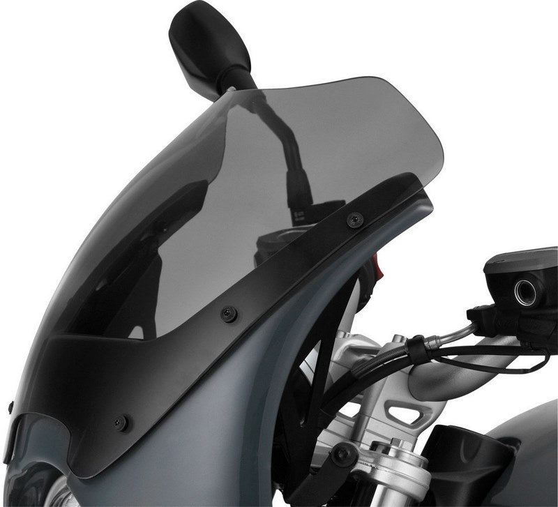 Wunderlich / ワンダーリッヒ Sport Screen For Head Light Fairing Trophy And Daytona - Standard - Smoked Grey | 30470-212