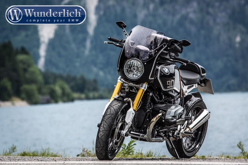 Wunderlich / ワンダーリッヒ Cockpit Fairing Black Storm Metallic - White | 30471-204