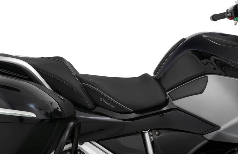 Wunderlich AKTIVKOMFORT rider seat with seat heating - standard - black | 30930-410