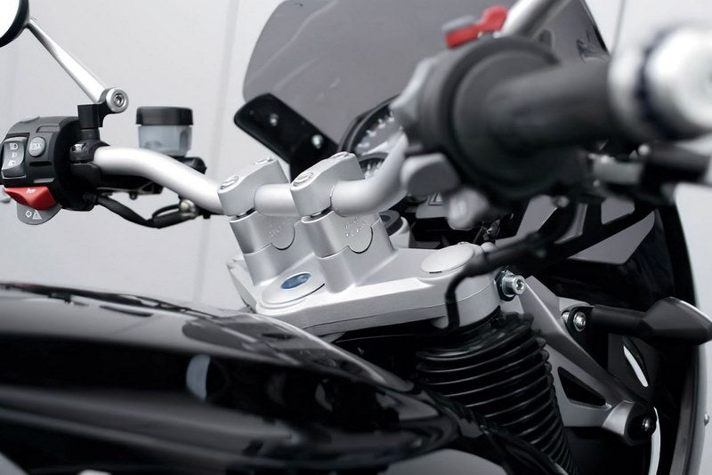 Wunderlich / ワンダーリッヒ Handlebar Risers - 25Mm - Silver | 31000-011