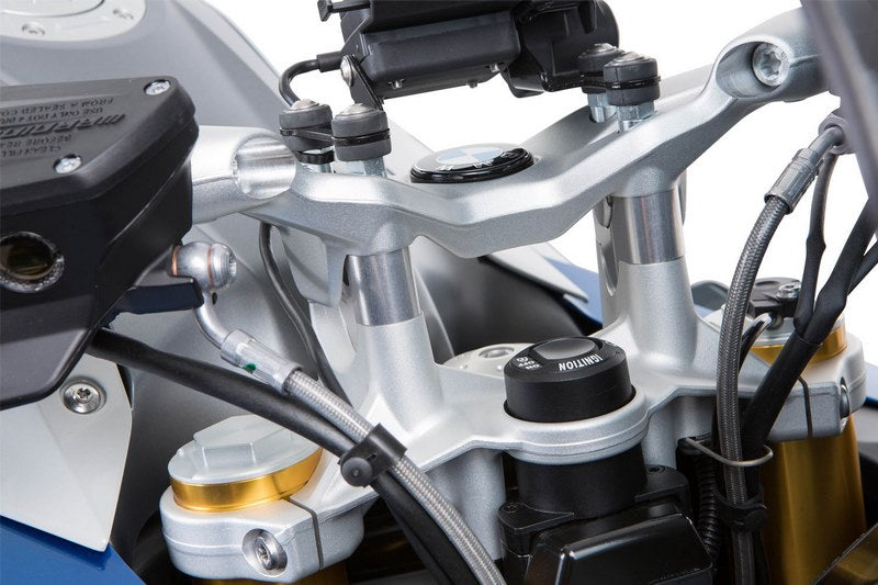 Wunderlich / ワンダーリッヒ Handlebar Riser For Models Without Bmw Navigation System - 25Mm - Silver | 31000-111