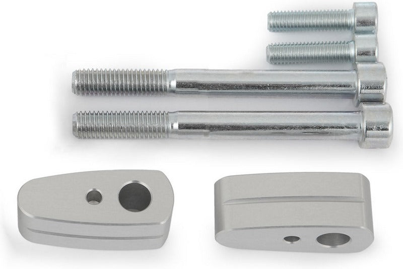 Wunderlich / ワンダーリッヒ Handlebar Riser - Silver | 31011-001