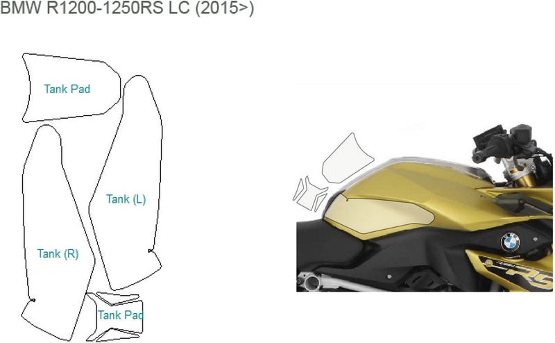 Wunderlich / ワンダーリッヒ Paint And Tank Protection Ventureshield - Clear | 33160-200