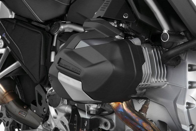 Wunderlich Valve cover & cylinder protectors»EXTREME« - black | 35613-002