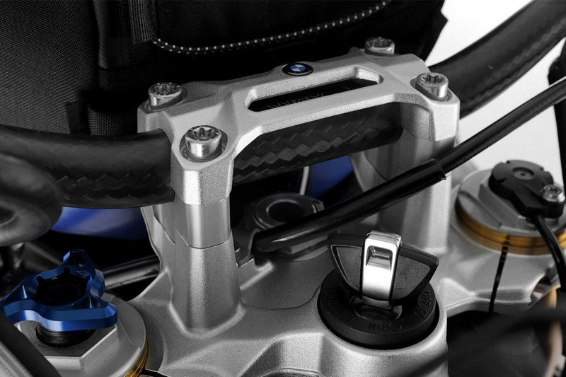 Wunderlich / ワンダーリッヒ Handlebar Risers Sportergo - Silver | 35631-001