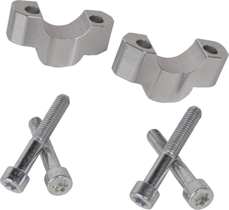 Wunderlich / ワンダーリッヒ Handlebar Risers Sportergo - Silver | 35631-001