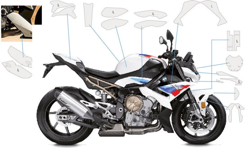 WUNDERLICH / ワンダーリッヒ コンプリートペイントプロテクション セット プレミアムシールド - クリア | 35982-000