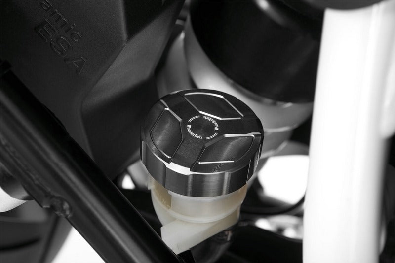 Wunderlich / ワンダーリッヒ Brake Reservoir Aluminum Cover Rear - Titanium | 36030-003