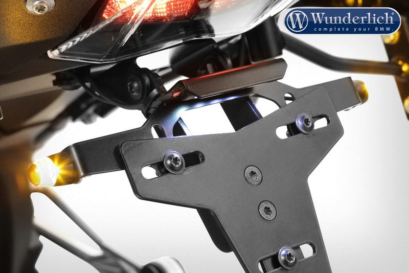 Wunderlich / ワンダーリッヒ Indicator Set For Licence Plate Holder Sport - Black | 38983-002