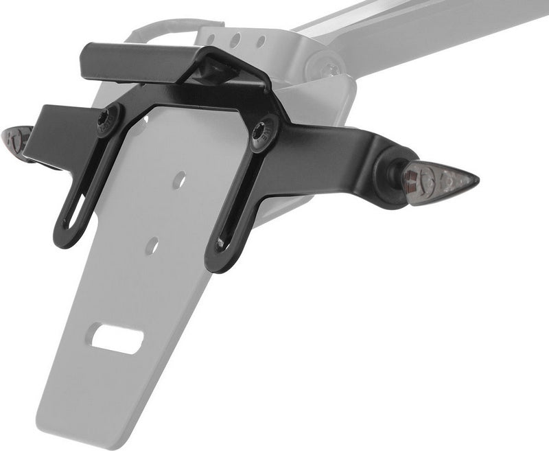Wunderlich / ワンダーリッヒ indicator bracket incl. Kellermann Rhombus S Dark indicator - Set - black | 38983-012