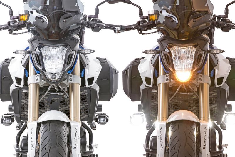 Wunderlich / ワンダーリッヒ Led Additional Headlight Microflooter For Vehicle Install - Black | 40500-102