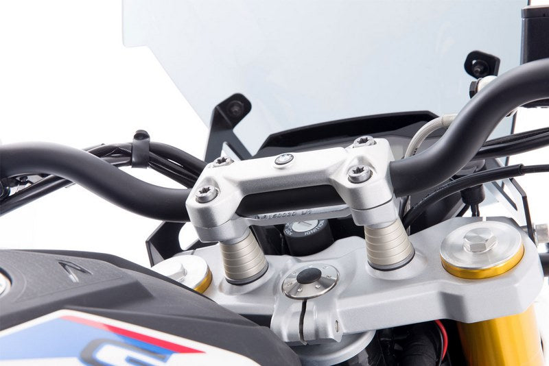 Wunderlich / ワンダーリッヒ ハンドルバーライザー Ergo - 25Mm - シルバー | 40572-001