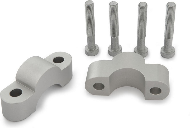 Wunderlich / ワンダーリッヒ »ERGO« handlebar riser - 20mm - silver | 41971-011