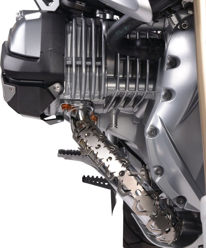 Wunderlich / ワンダーリッヒ Header Pipe Protector Dakar - Silver | 41982-101