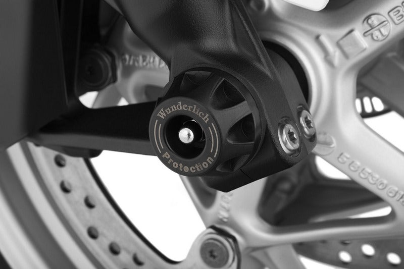 Wunderlich / ワンダーリッヒ Doubleshock Axle クラッシュパッド - フロント - ブラック | 42156-102