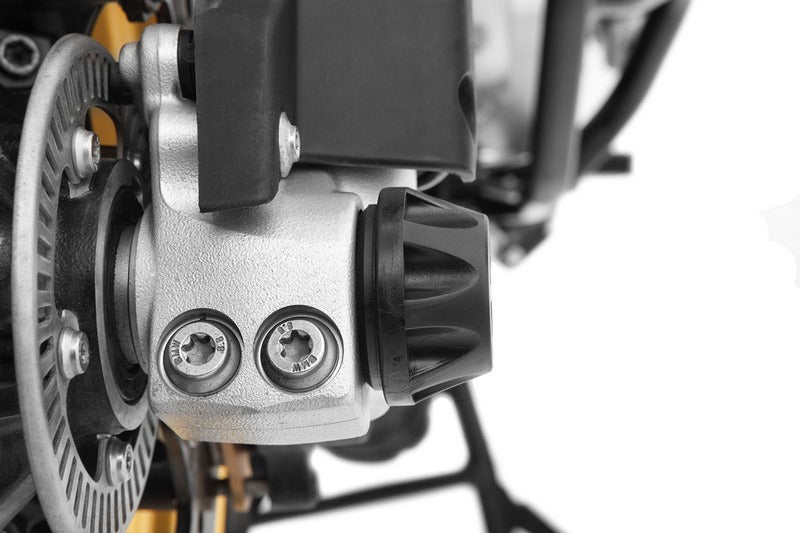 Wunderlich / ワンダーリッヒ Doubleshock Axle クラッシュパッド - フロント - ブラック | 42156-102