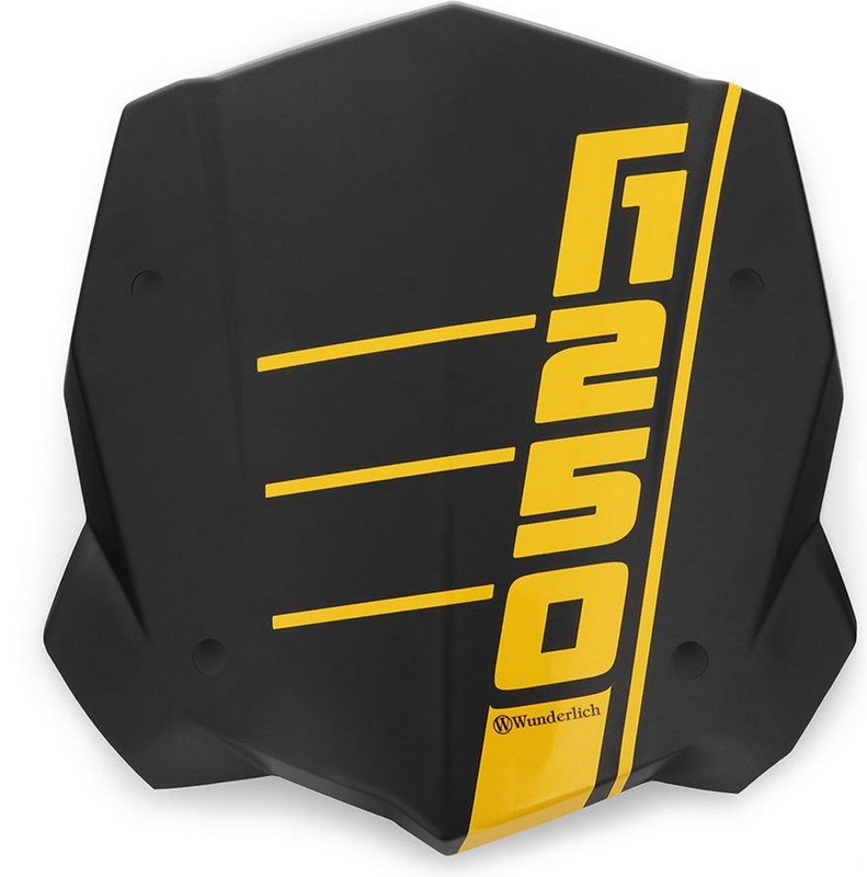 WUNDERLICH / ワンダーリッヒ ウインドシールド フロージェット イエロー GS40周年記念エディション | 42730-009