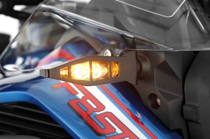 Wunderlich / ワンダーリッヒ Indicator Protection Set Front - Set - Black | 42841-102