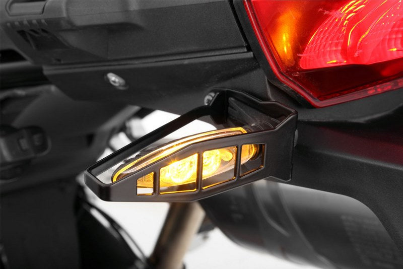 Wunderlich / ワンダーリッヒ Indicator Protection Long Rear - Set - Black | 42841-202