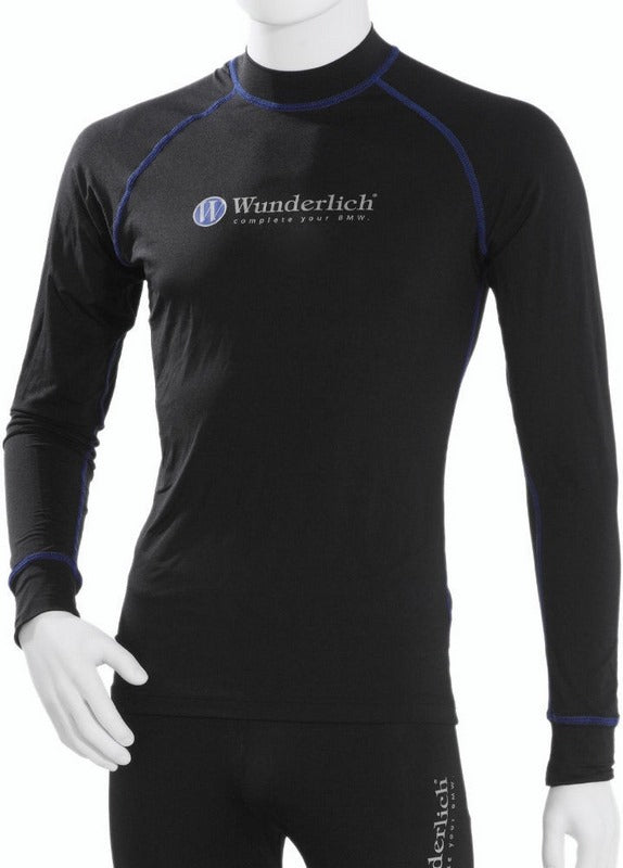 Wunderlich / ワンダーリッヒ functional Shirt Pad Breeze - long sleeve - XXL - black | 43245-052