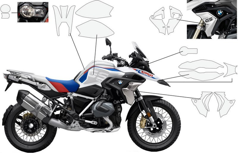 Wunderlich VentureShield paint + tank protection - clear | 43620-100