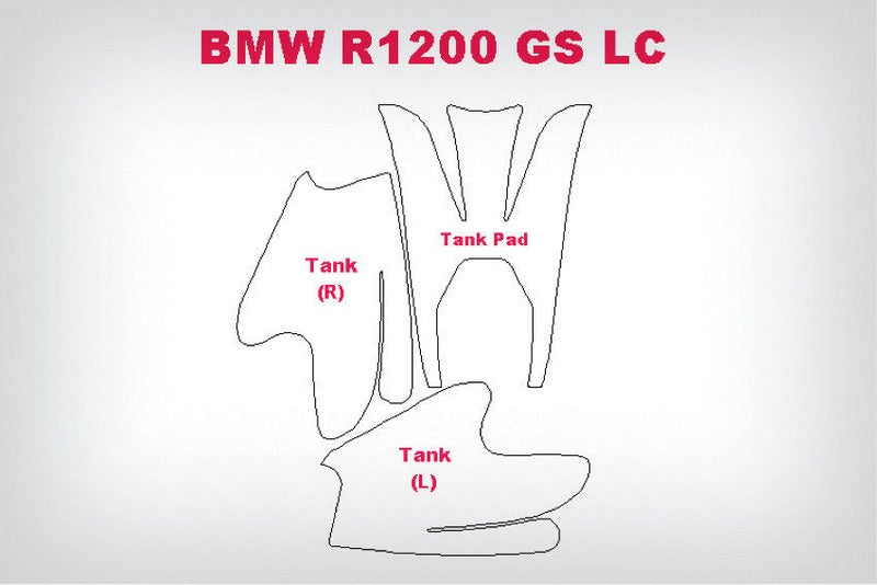 Wunderlich VentureShield paint + tank protection tankset | 43640-000