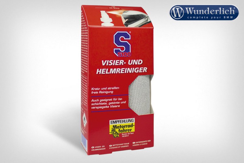 Wunderlich S100 Visor and Helmet Cleaner incl. microfibre towel - 100 ml | 43915-000