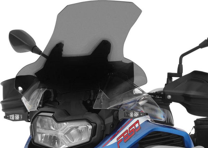 Wunderlich MARATHON windshield for the BMW F 850 GS Adventure - smoked grey | 43971-002