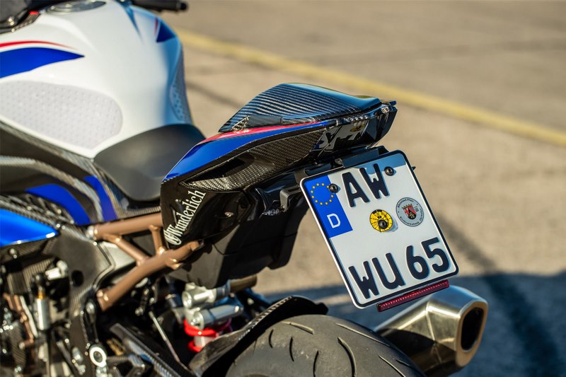 Wunderlich / ワンダーリッヒ indicator bracket for accessory indicator - M5 Screw thread - black | 44110-402