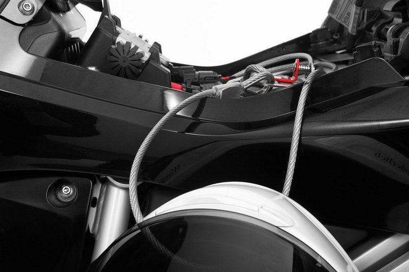 Wunderlich Wunderlich»HELMLOCK« helmet anti-theft protection - silver | 44320-320