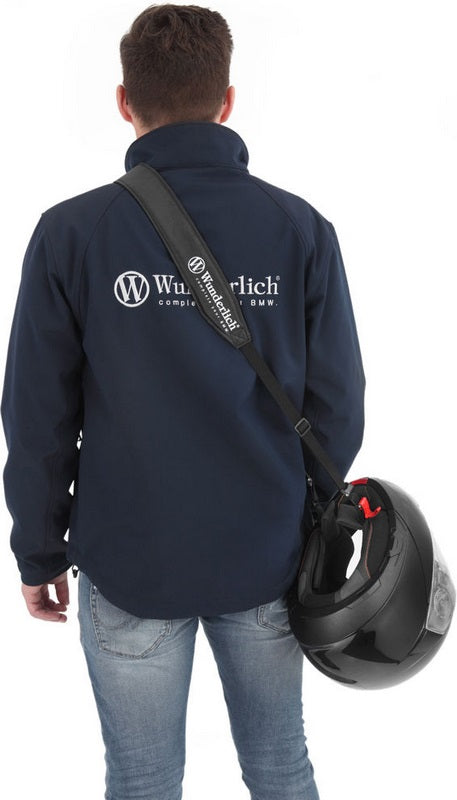 Wunderlich / ワンダーリッヒ helmet carry strap - Double D-ring lock - black | 44320-710